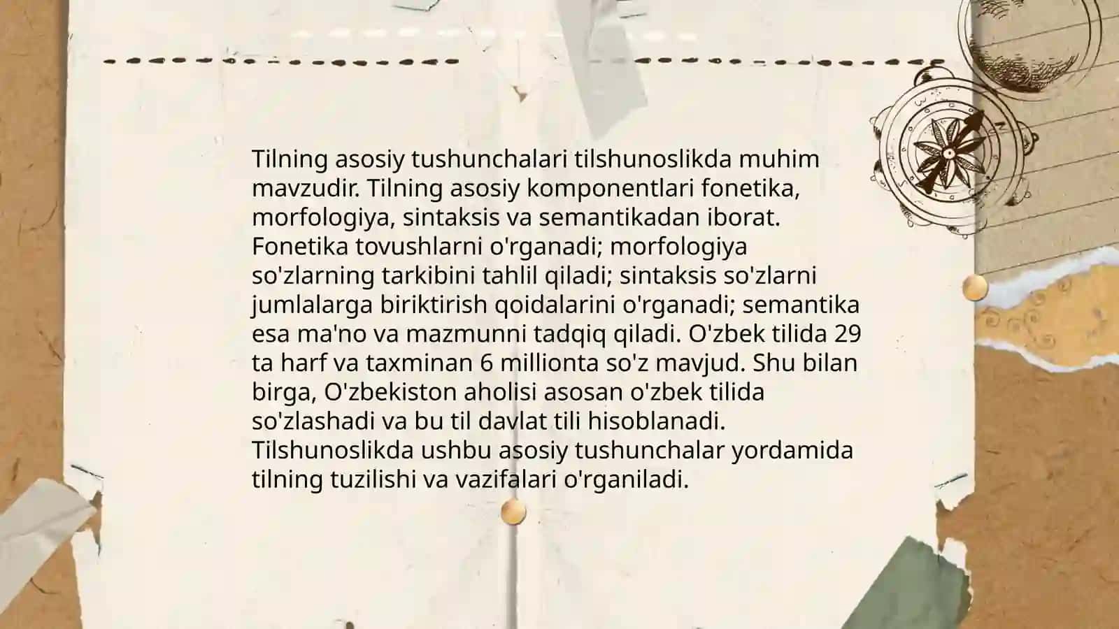 Tilshunoslik asoslari fani 4