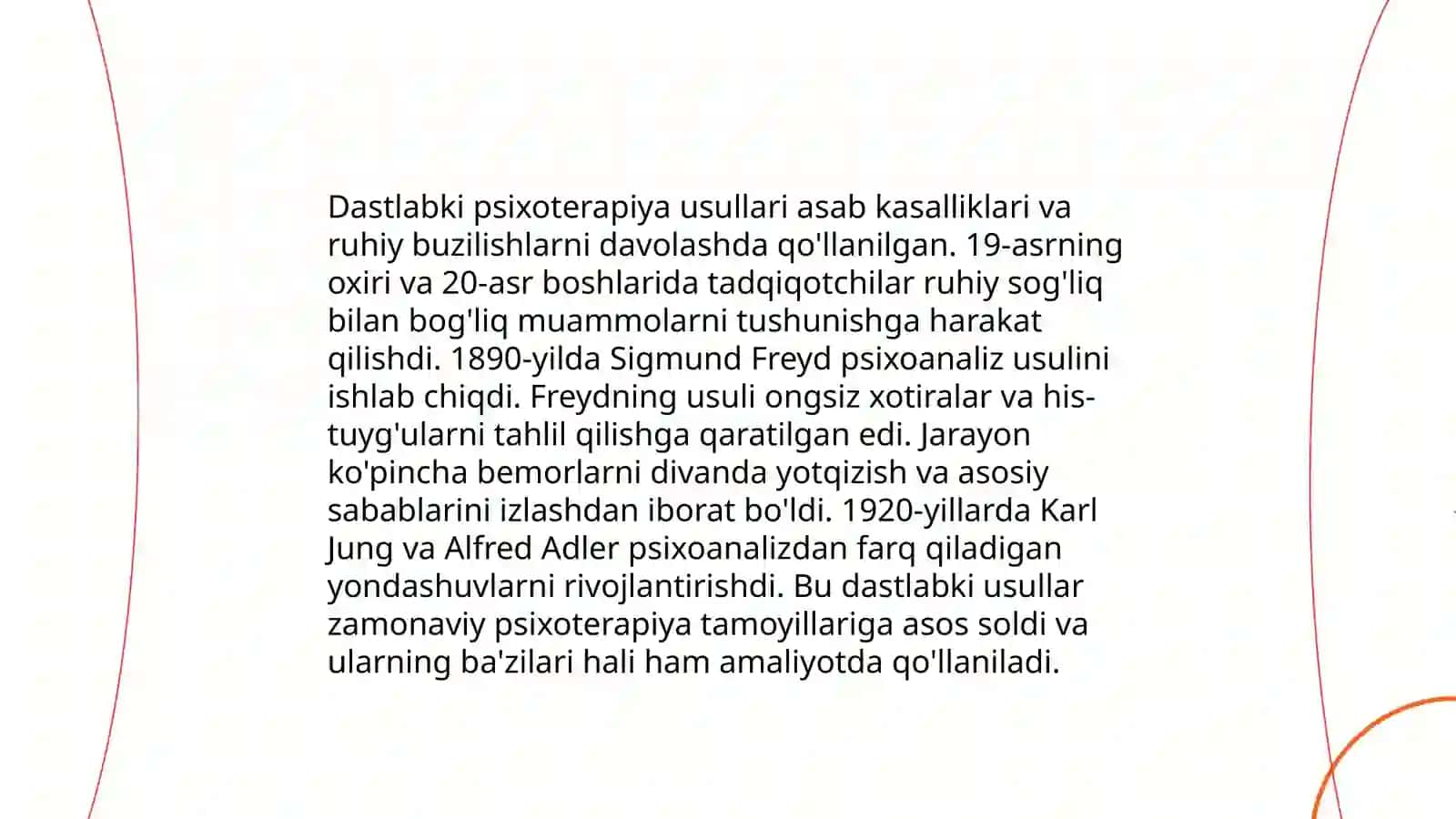 Psixologik treninglar tarixi 4