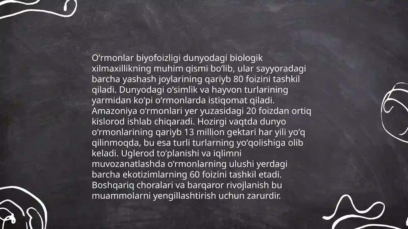 Doimiy yashil nam oʻrmonlar va savannalar 4
