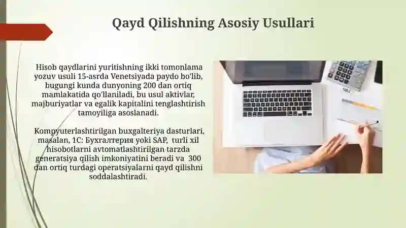Hisob -kitob schoti bo`yicha muomalalar hisobi 4