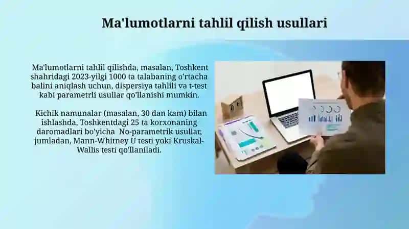 Statistik tadqiqotlar mavzusi 4