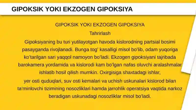 Biologik oksidlanish natijasida kelib chiqadigan kasaliklar 4