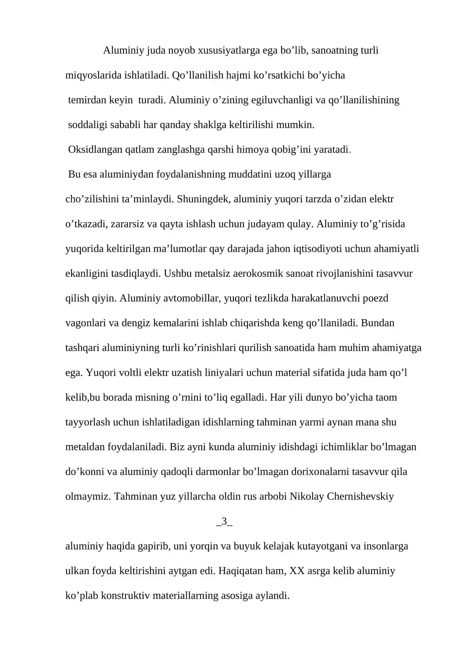 Aluminiy nitratning olinishi va xossalari 4