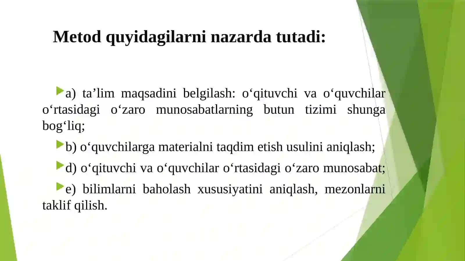 Mutaxasislikka kirish 4
