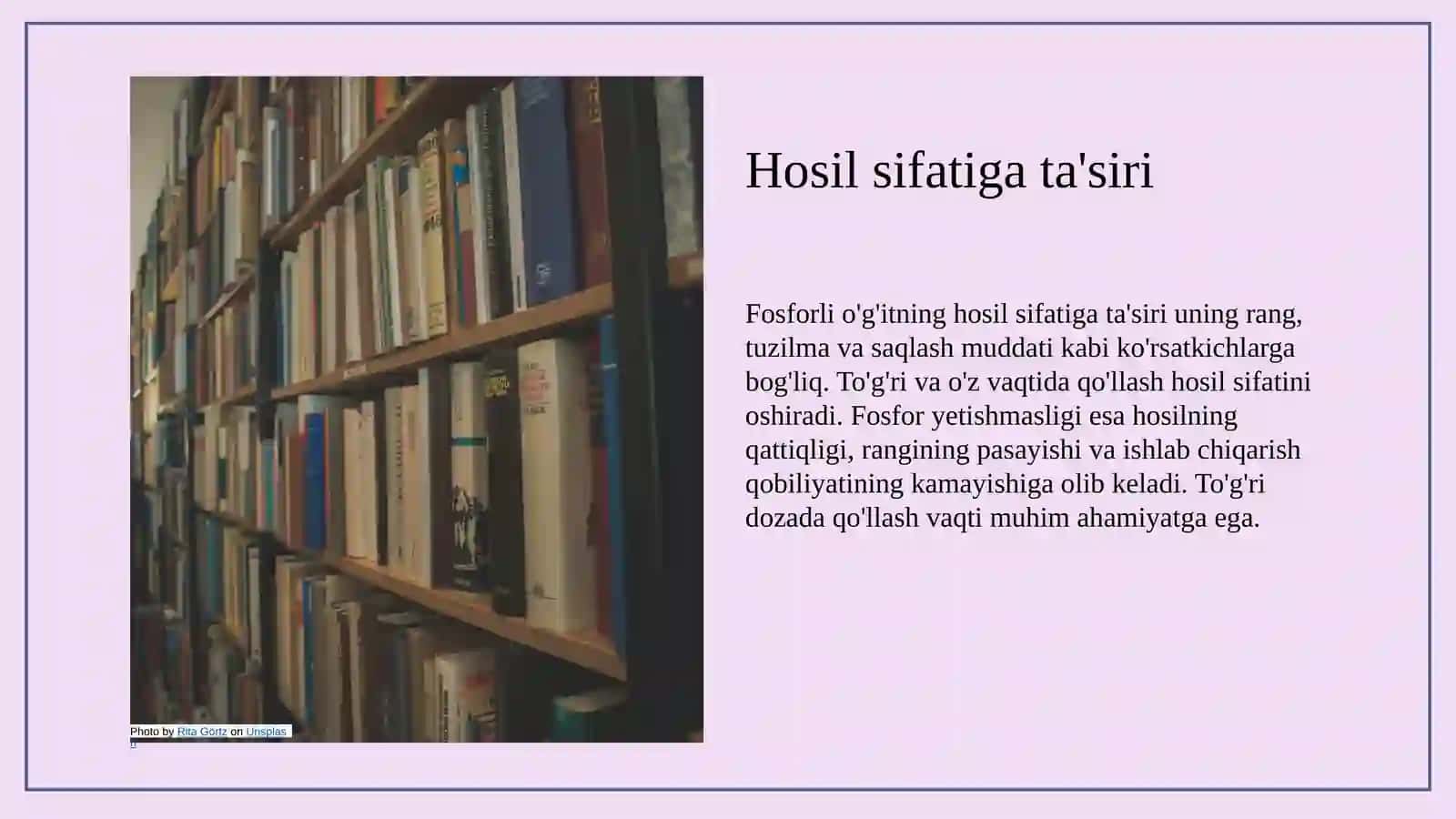 Fosforli og'it qo'llash muddatlari 4
