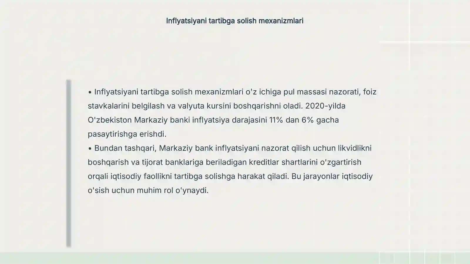 Markaziy bankning maqsadi 4