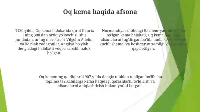 Oq kema qissasi 4