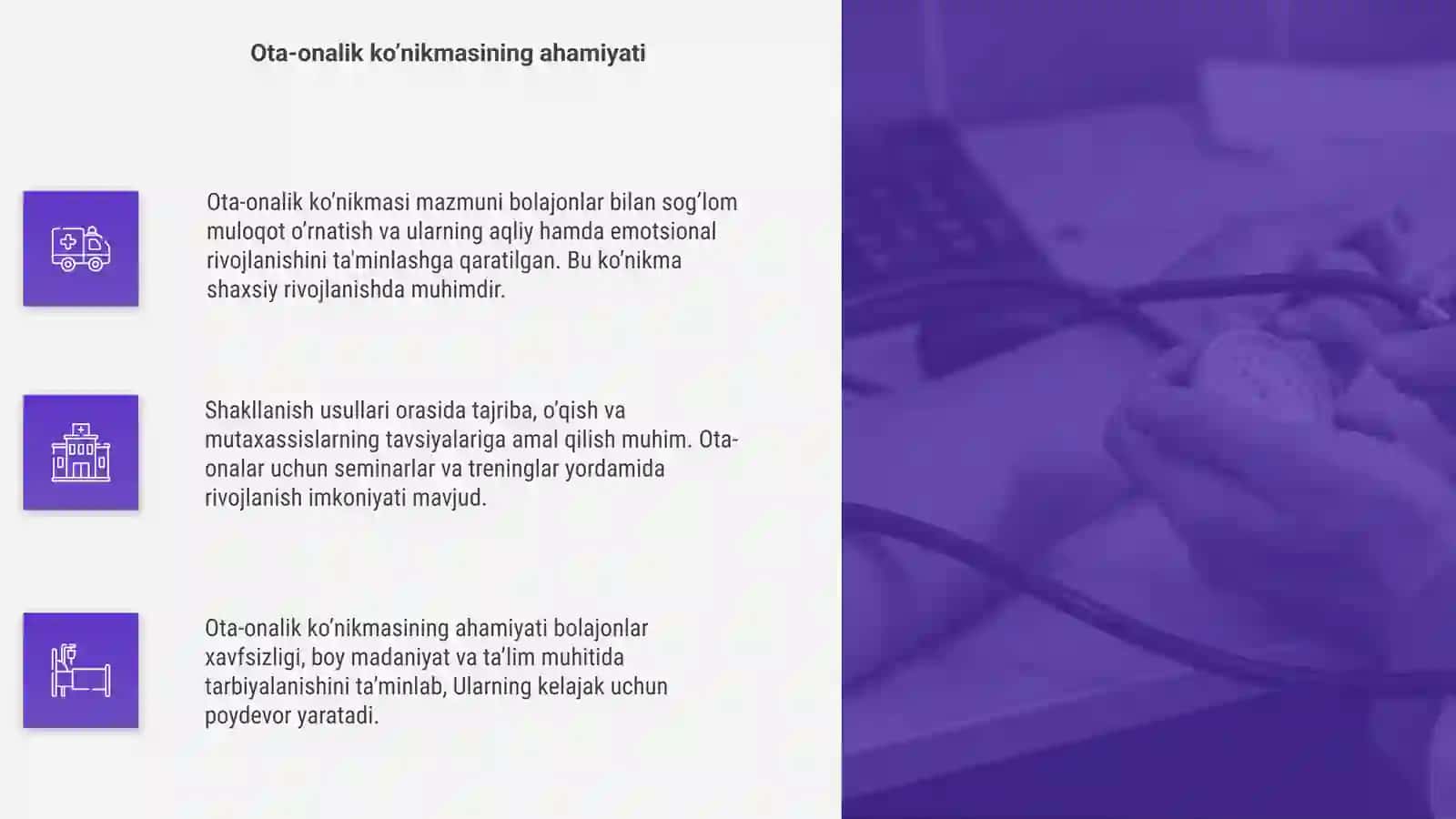 Ota-onalik ko’nikmasi mazmuni va shakllanish usullari 4