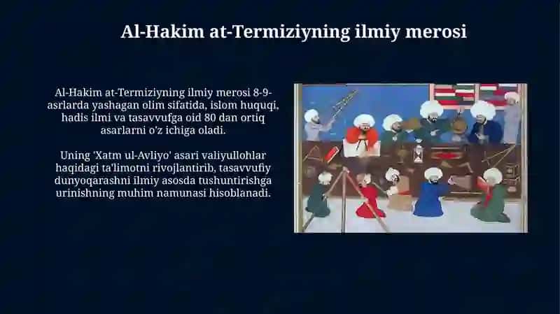 Al-Hakim at-Termiziyning Ilmiy Merosi 4