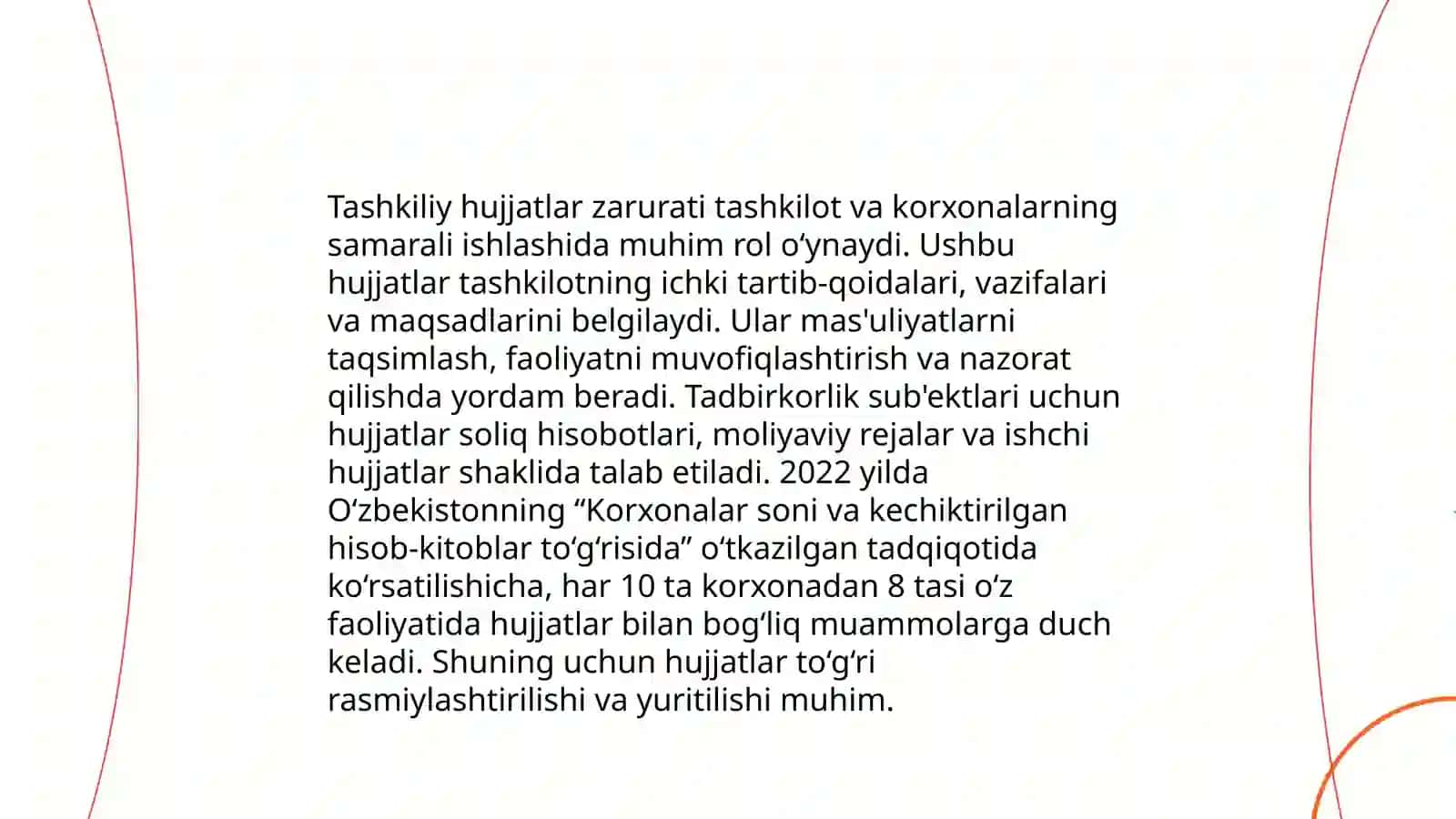 Tashkiliy hujjatlar va ularning turlari 4