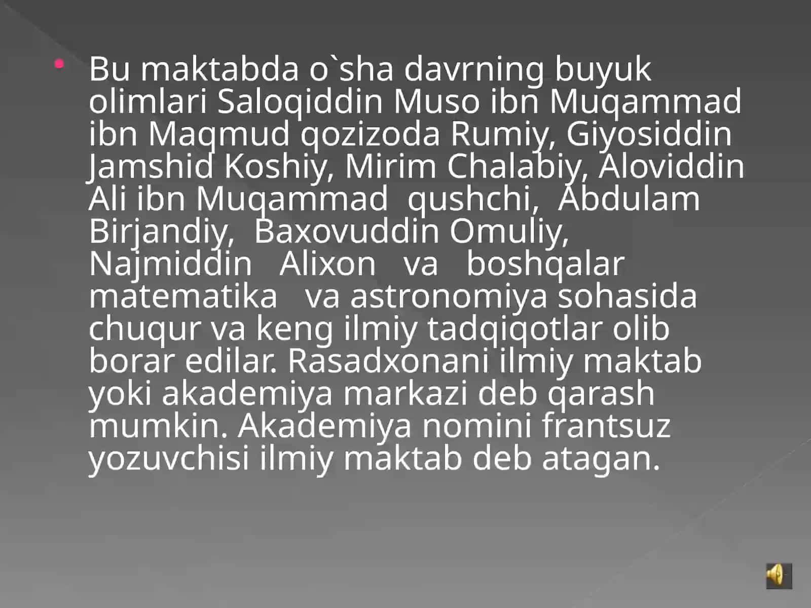 Ulug`begning Samarqanddagi maktabi 4