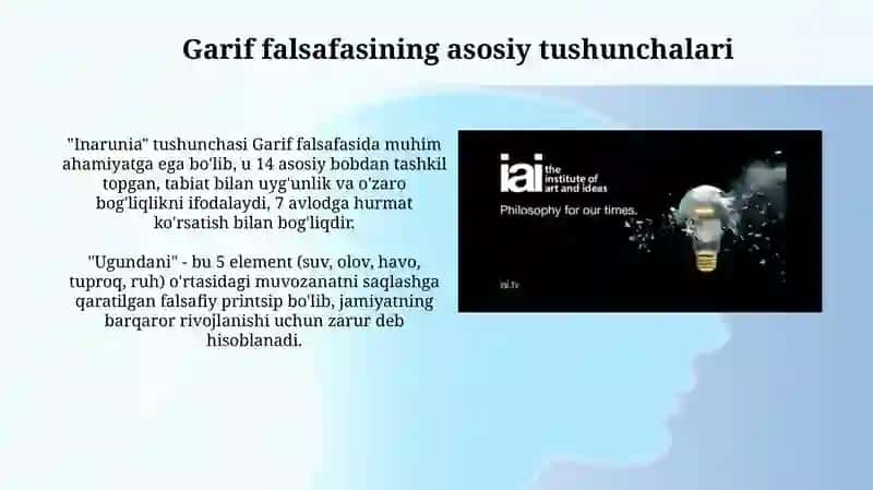 Garif falsafasi 4