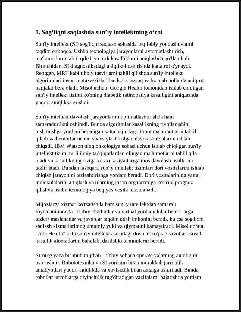 SUNIY INTELLEKTNING HAYOTDAGI OʻRNI 4
