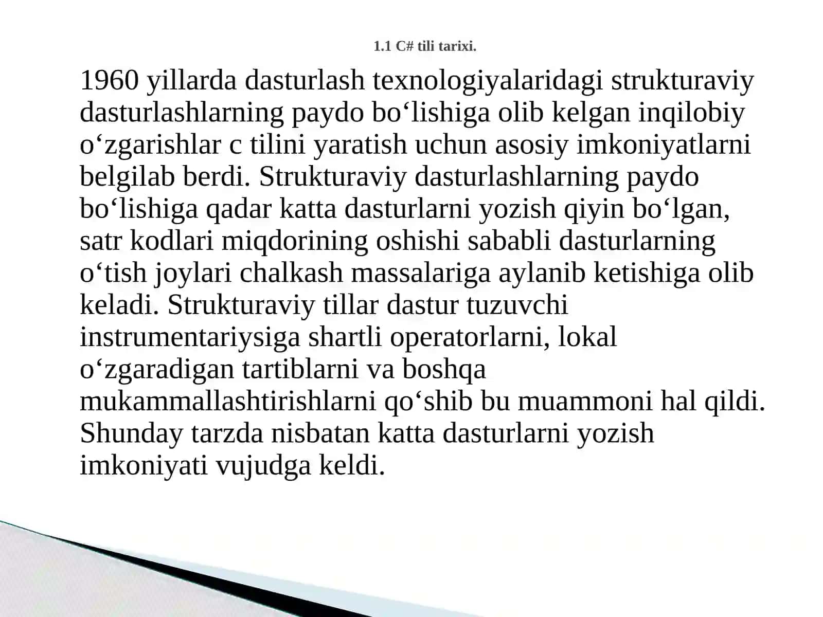 Dasturlashasoslaridan KURS ISHI: Kinoteatrtizimi. Bo’shjoylarnianiqlashvabiletsotish 4