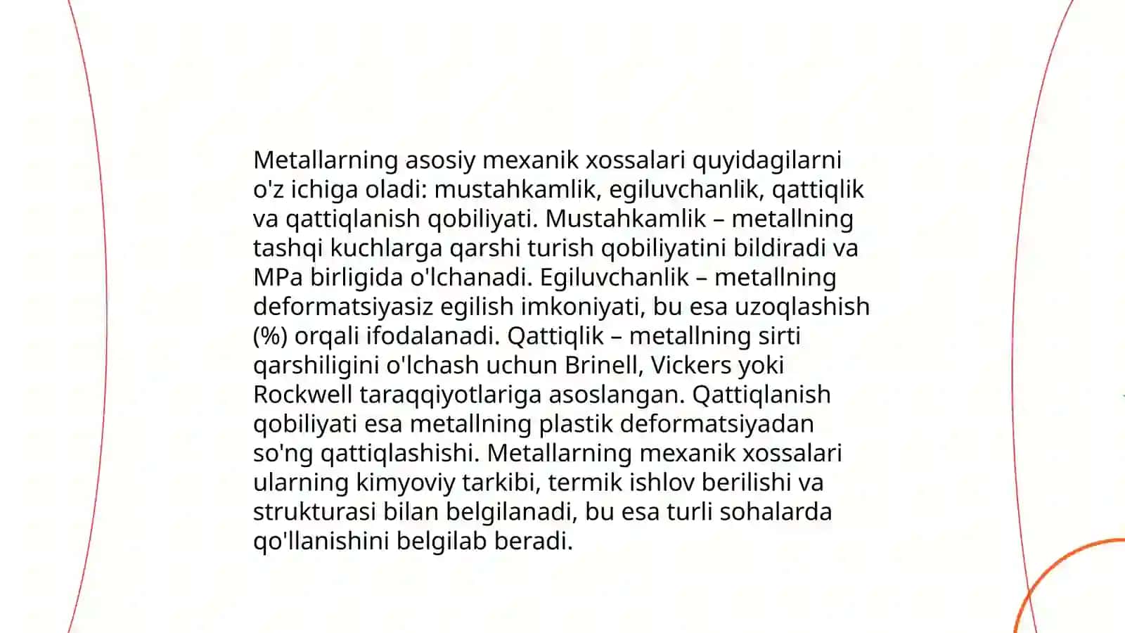 Metallarning qattiqligi 4