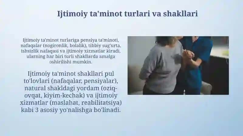 Ijtimoiy Ta'minot 4