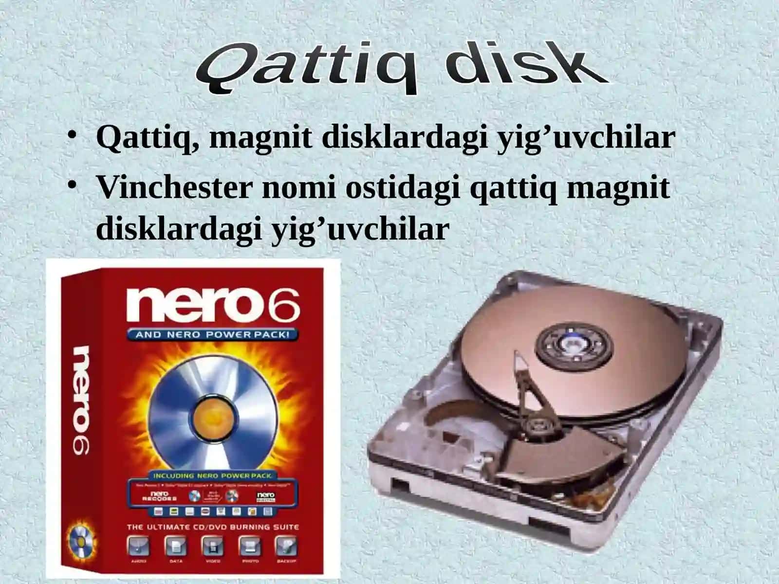 Nero dasturi imkoniyatlari 4