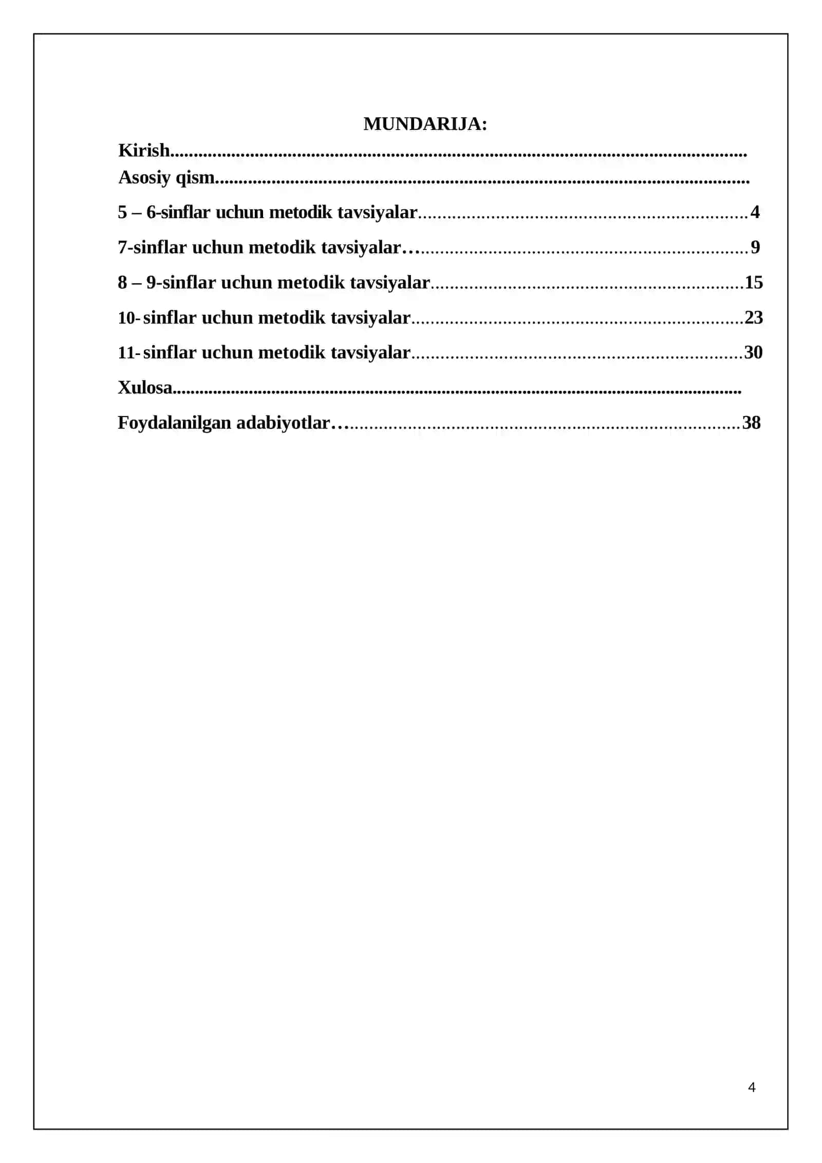 Esse yozishni o‘rgatish metodikasi 4