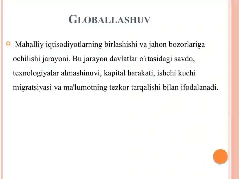 Jahon iqtisodiyoti 4
