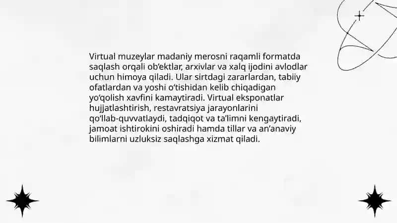 Virtual muzeylar va ularning ahamiyati 4