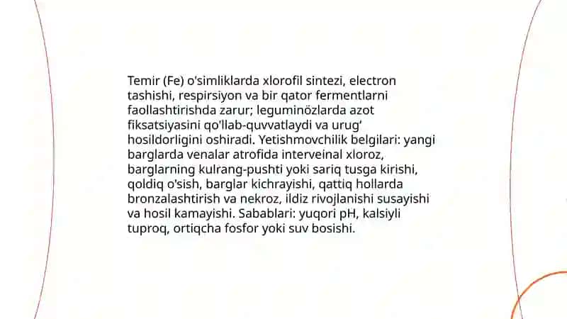 Mikroelementlar haqida 4