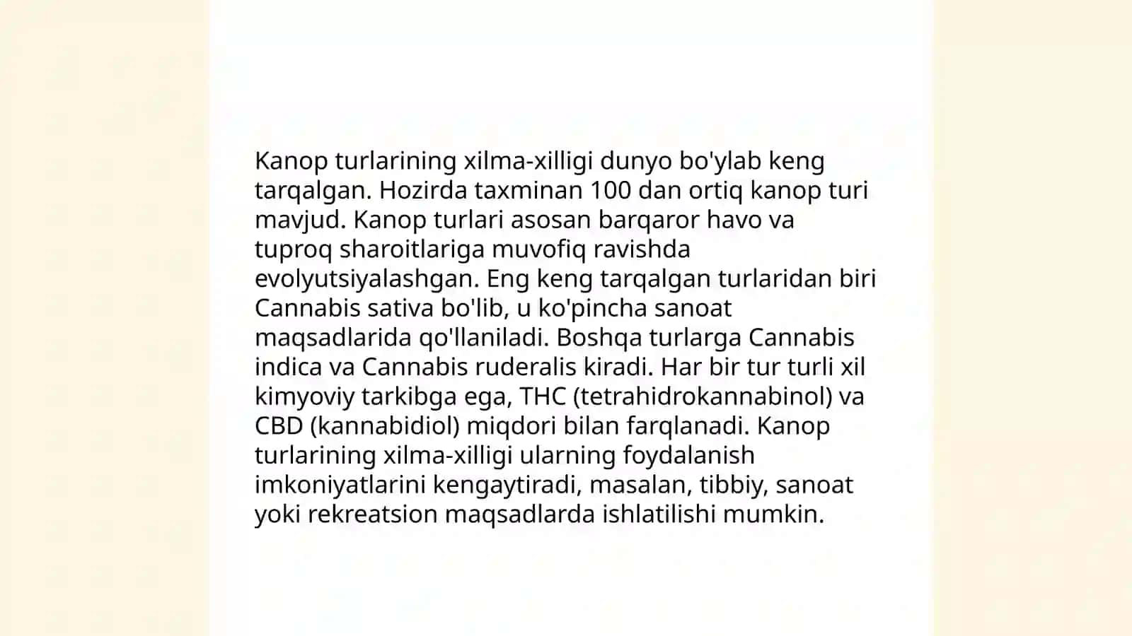 Kanop oʻsimligi 4