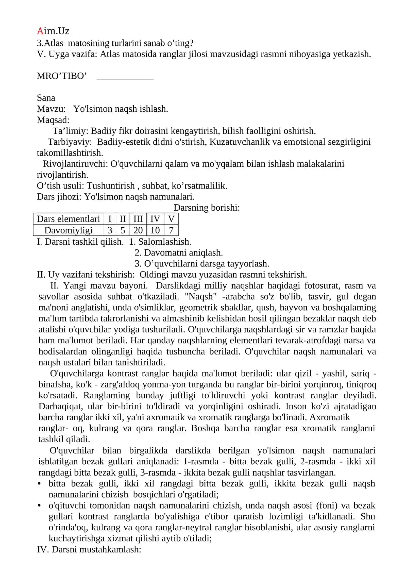 O’zbekiston - mening Vatanim 4