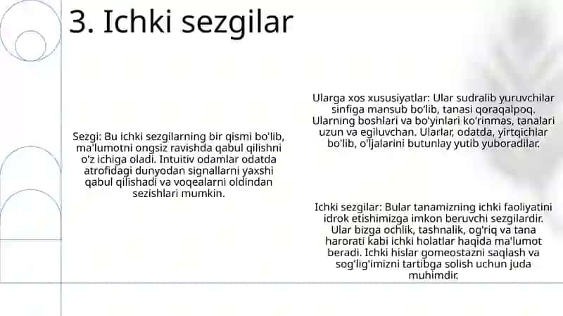 Sezgilar Va Ularning Xususiyatlari 4