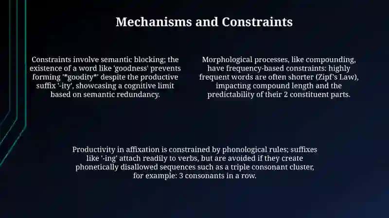 Characteristics of word formation 4
