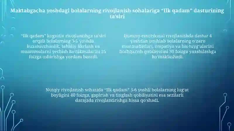 Birinchi qadam dasturi 4