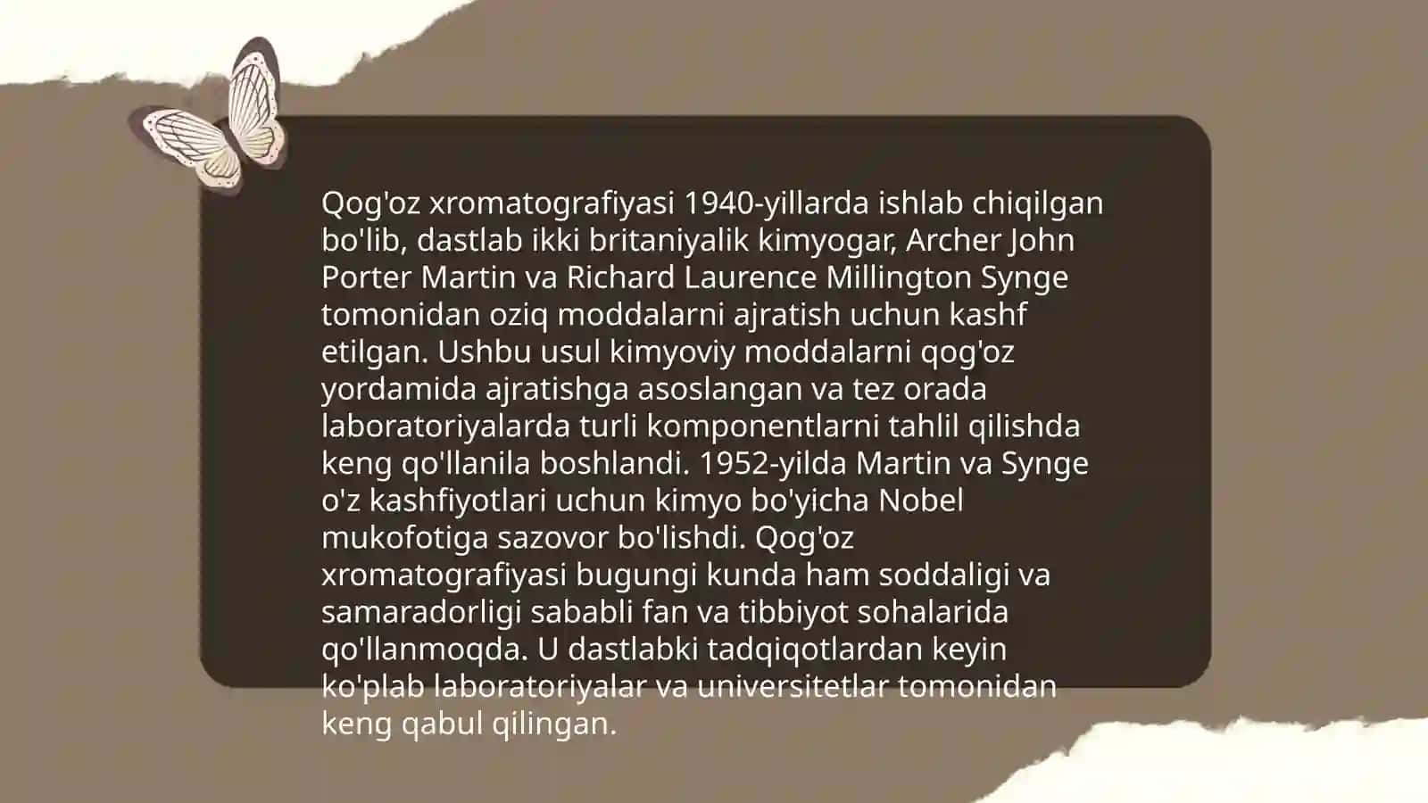 Qog’oz xromotografiyasi 4