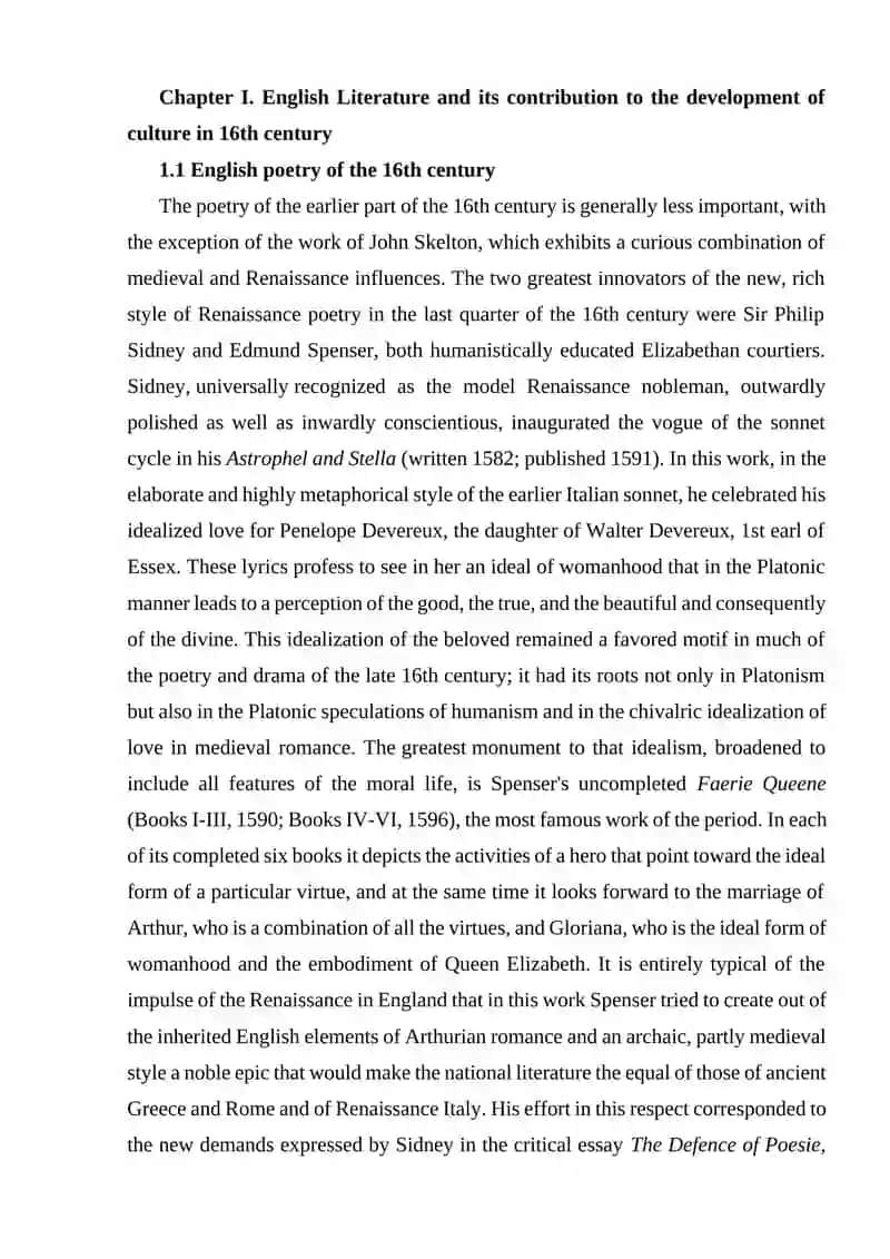 Early Modern English Shakespeare Period 4