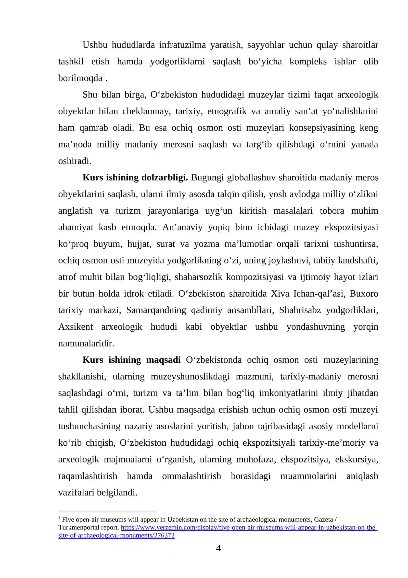 O‘zbekistonda ochiq osmon osti muzeylari 26 4
