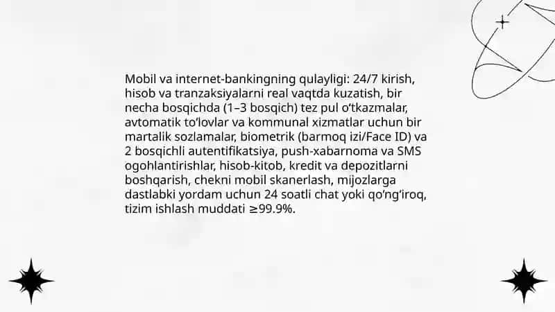 Xizmati yaxshi bank 4