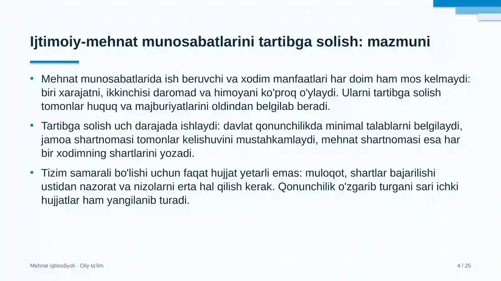 quvur transportida ijtimoiy mehnat munosabatlarini tartibga solish 1442 4