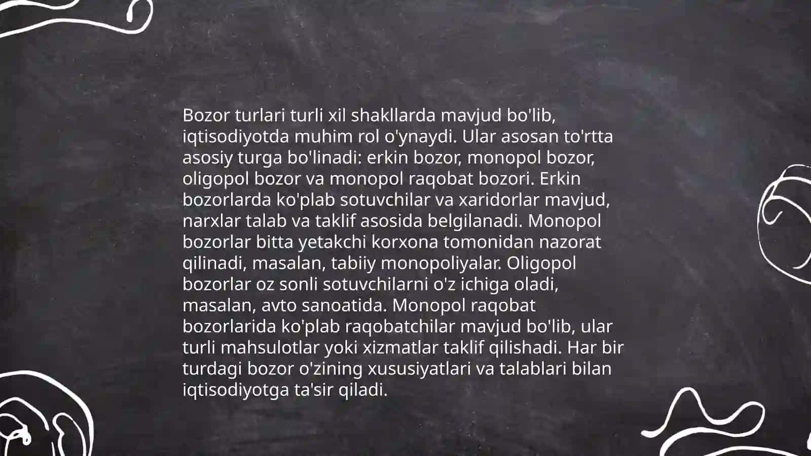 Bozor va uning vazifalari 4