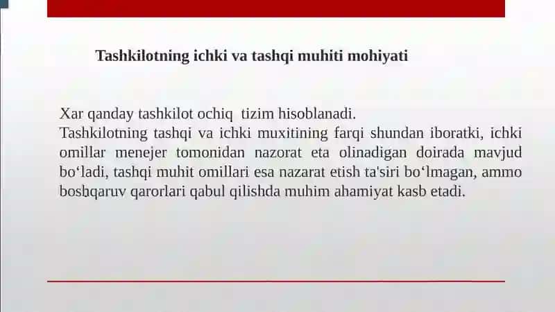 Strategiya, maqsadvavazifalarni ishlab chiqish 4