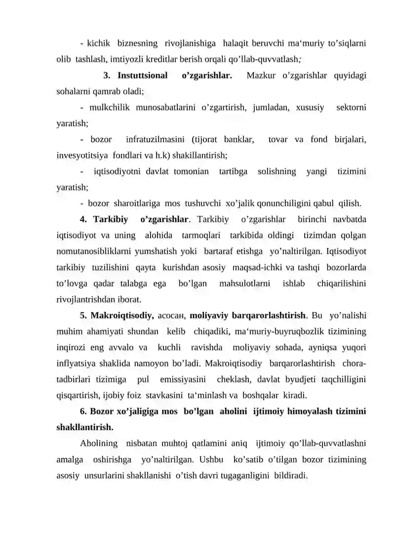 BOZOR IQTISODIYOTI MODULLARI 4
