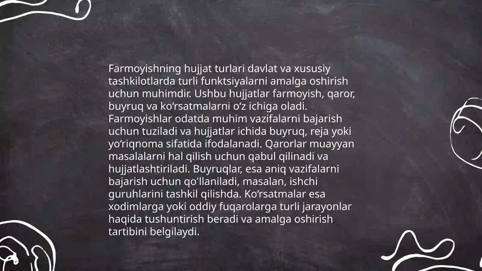 Buyruq mazmuni 4