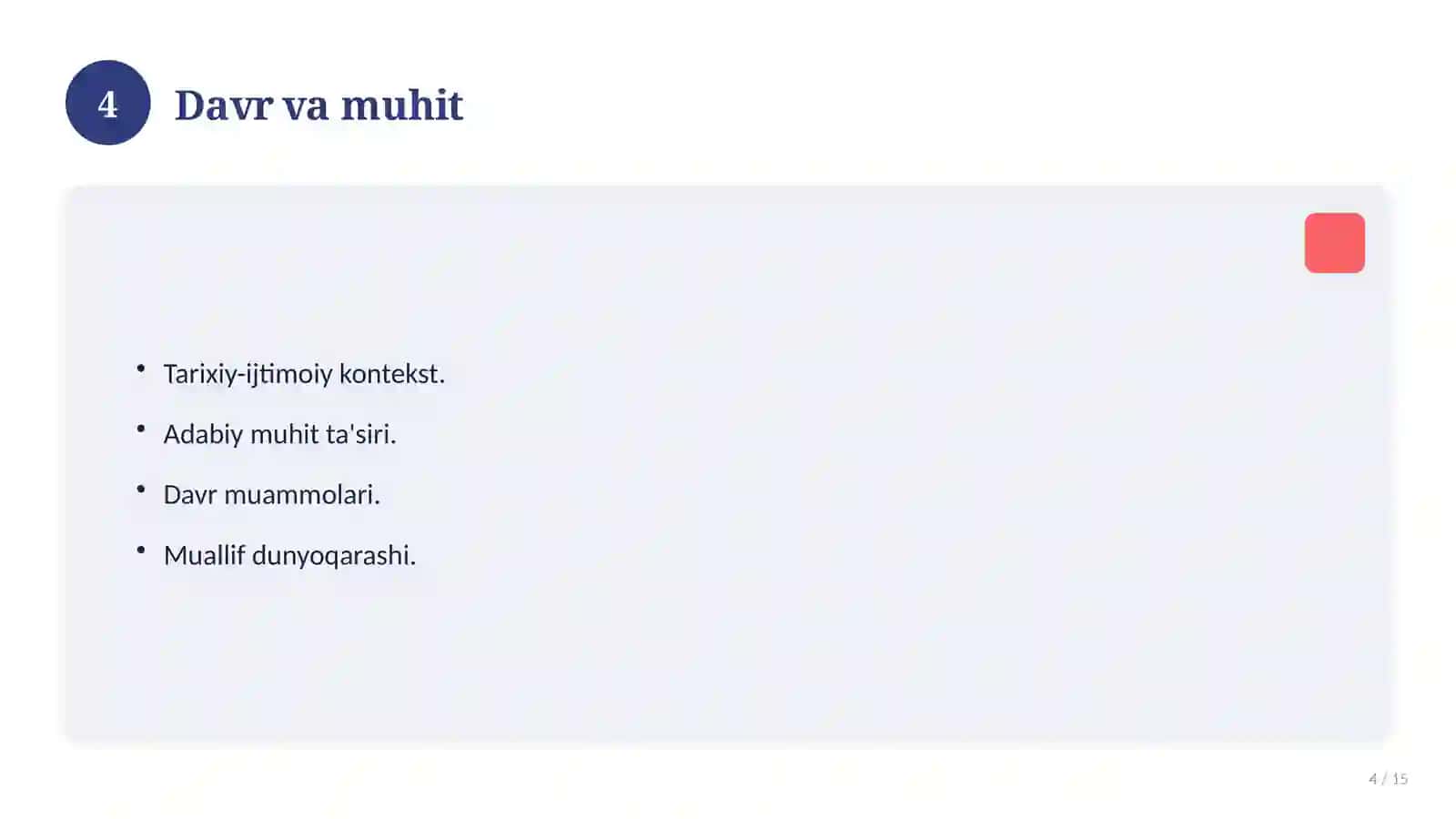 Lirik asarlarni o'rganishda ifodali o'qishning o'rni va ahamiyati 4