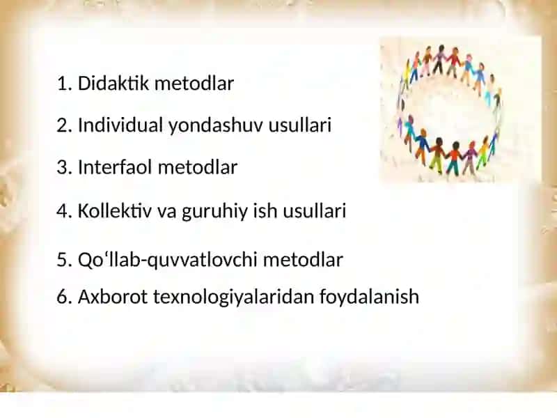 Inklyuziv ta'limning metod va usullari 4