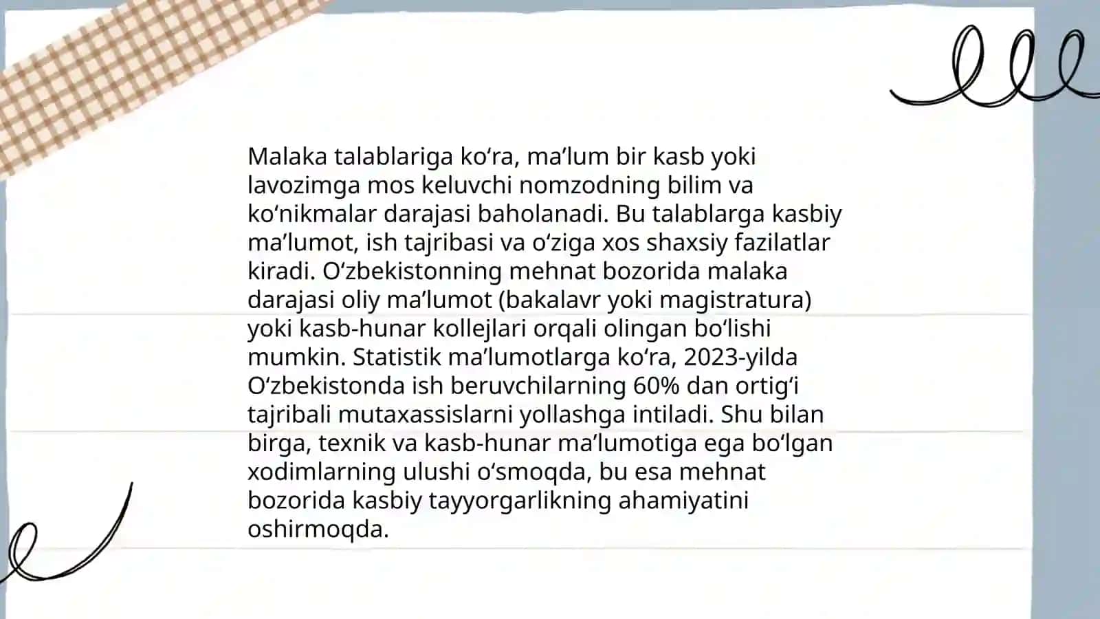 Kasbiy yõnalishning tarkibiy qismlari 4