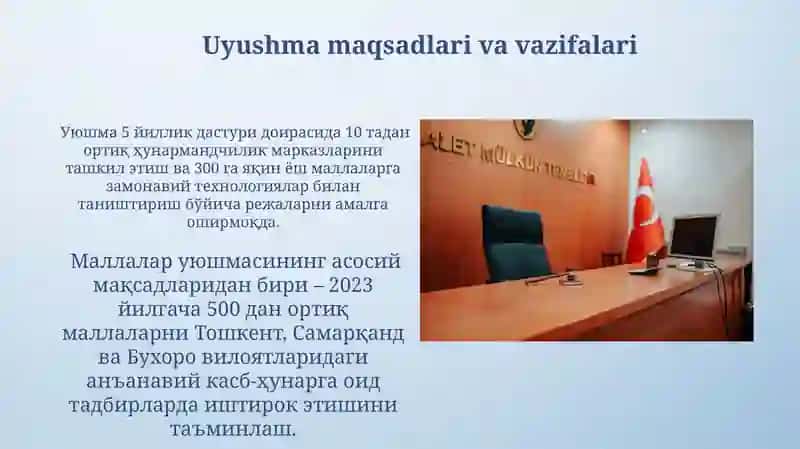 Mallalar uyushmasi asari 4