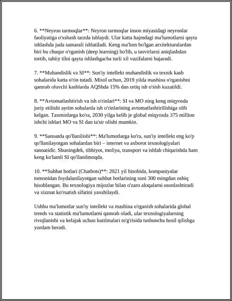 ZAMONAVIY AXBOROT TEXNOLOGIYALARI 4