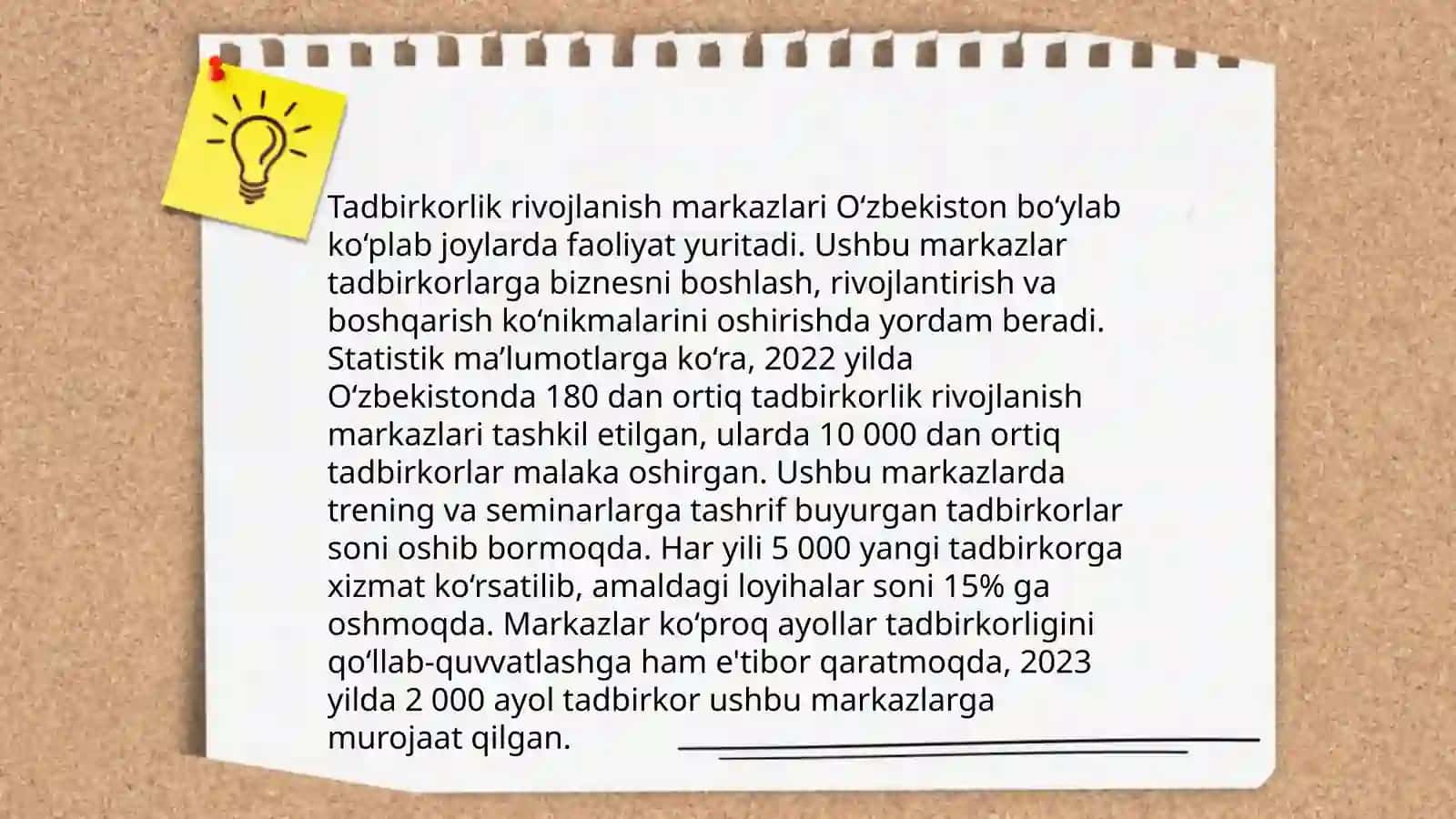 Ta'limda rivojlanish markazlari 4