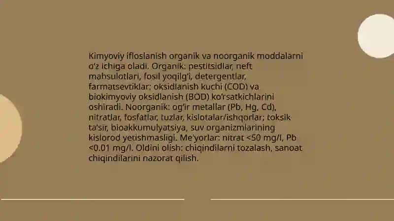 Suvning ifloslanishi 4