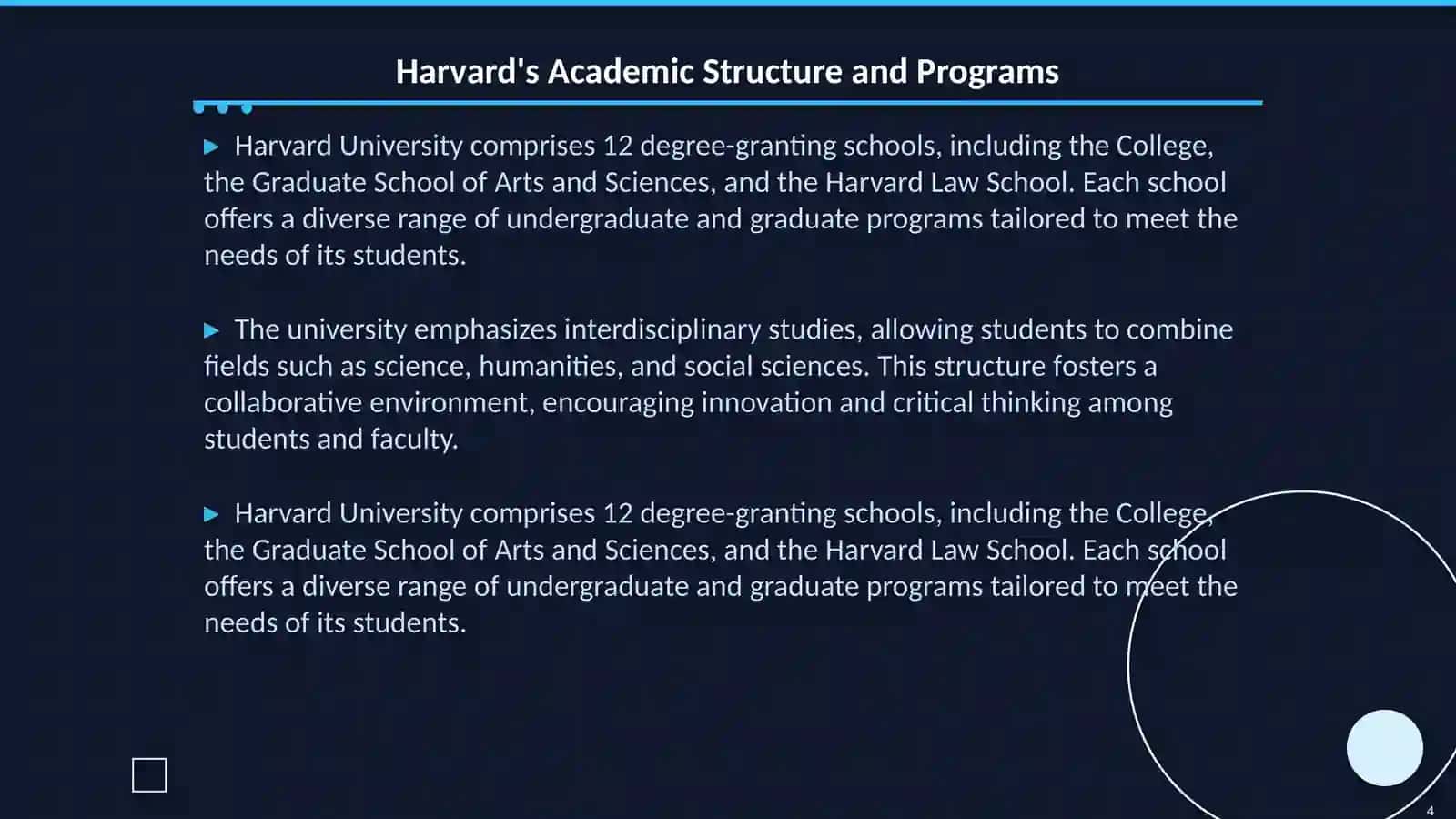 Harvard University 4
