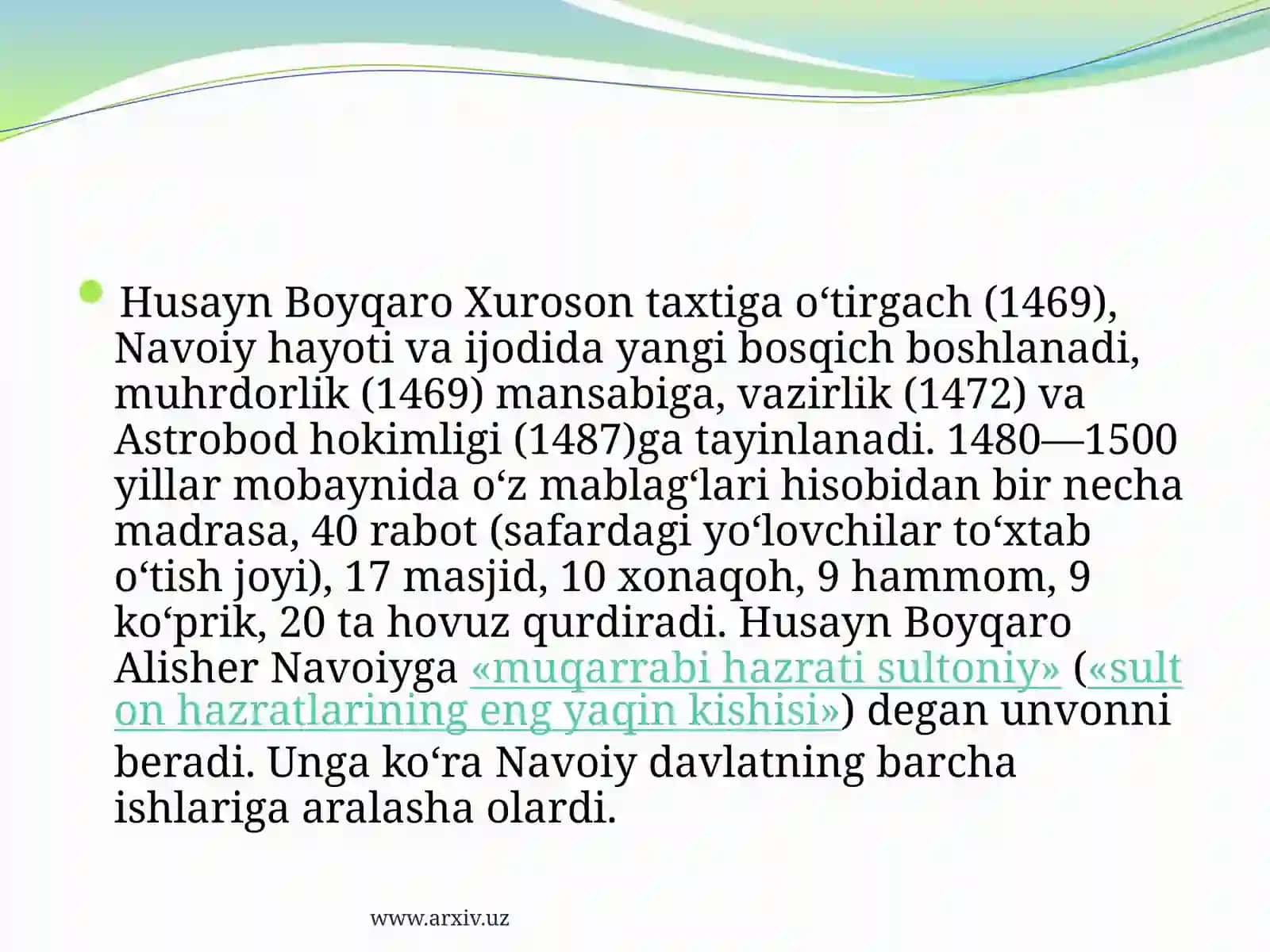 O`ZBEKISTON DAVLAT SAN`AT VA MADANIYAT INSTITUTI 4