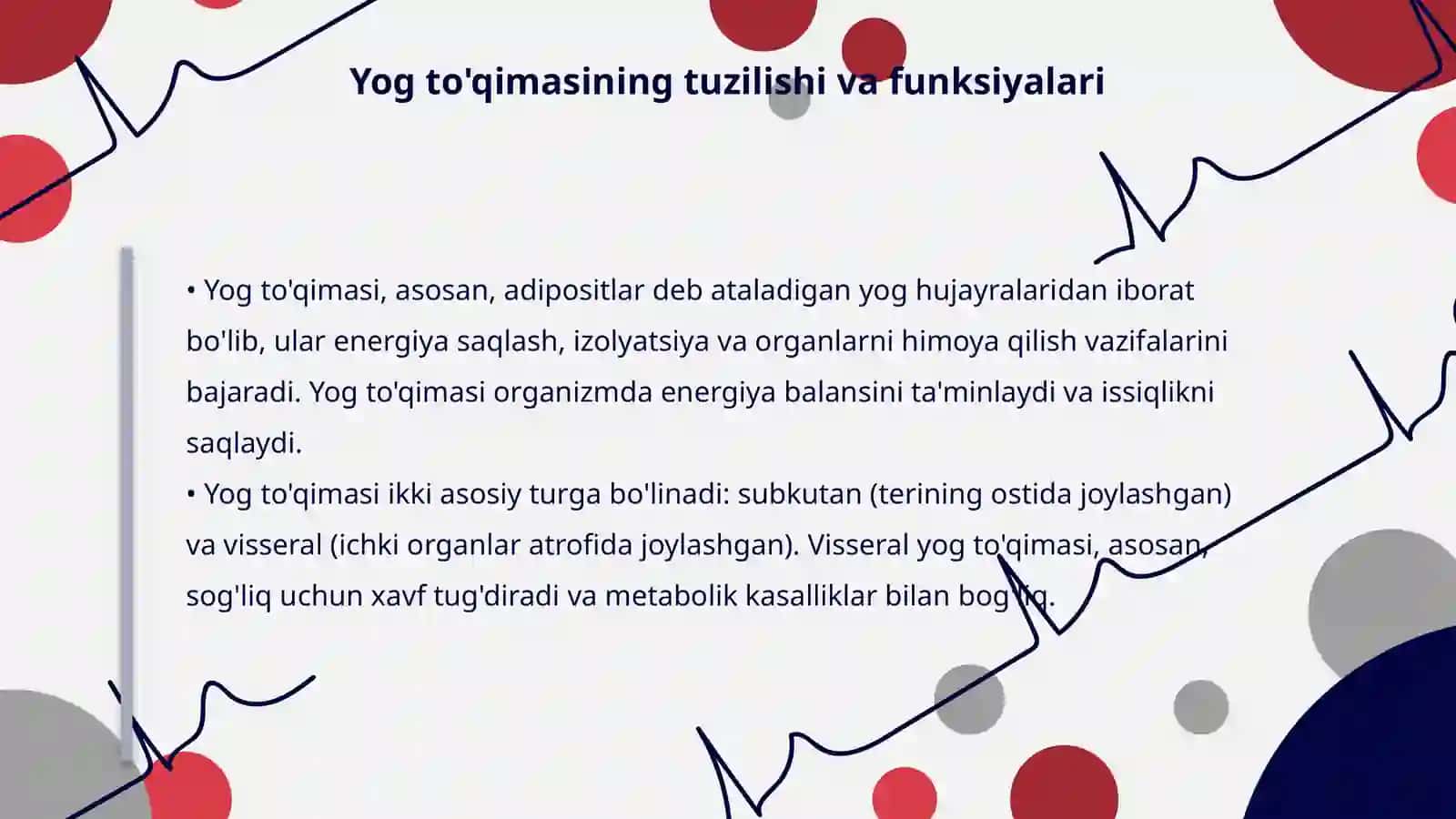 Yog toqimalari 4