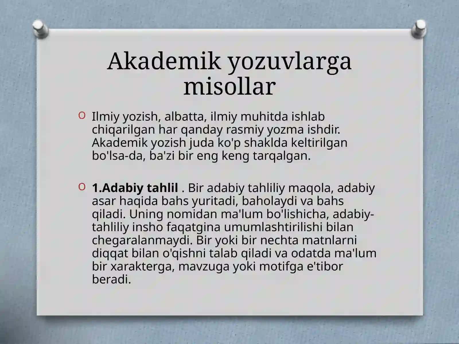 Akademik yozuv tushunchasi 4